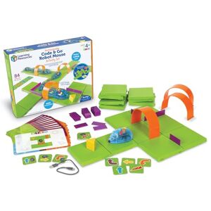 Learning Resources Code & Go Robot Mouse Activity Set Rechargeable, Toys for 4 Year Old Boys and Girls, Screen Free Interactive Programmable Robot Learning Resources Code & Go Robot Mouse Activity Set Rechargeable, Toys for 4 Year Old Boys and Girls, Screen Free Interactive Programmable Robot