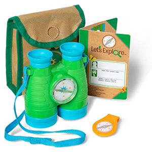 Melissa & Doug Let's Explore binoculars and compass set toy, Multicolour, Role play, Adventure and explore, Play without screen, 3 years+, Gift for boys or girls Melissa & Doug Let's Explore binoculars and compass set toy, Multicolour, Role play, Adventure and explore, Play without screen, 3 years+, Gift for boys or girls