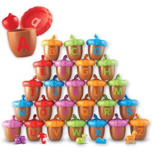 Learning Resources Alphabet Acorns Activity Set, Multicoloured Learning Resources Alphabet Acorns Activity Set, Multicoloured