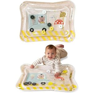 Taf Toys Ice Cream Bear Water Mat Tummy Time Baby Toy with Floating Shapes Sensory Play Mat to Support Gross Motor Development Leakproof Design for Babies from 3 Months+ Taf Toys Ice Cream Bear Water Mat Tummy Time Baby Toy with Floating Shapes Sensory Play Mat to Support Gross Motor Development Leakproof Design for Babies from 3 Months+