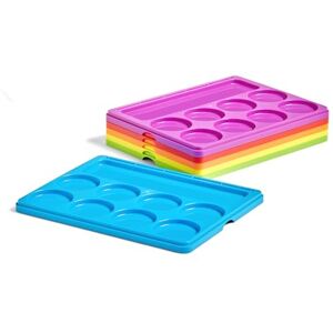 hand2mind Learning Resources Little Minds at Work Sound Segmenting Trays, Learn to Read, Phonics, Phonemic Awareness, Letter Sounds, Preschool Learning Activities (Set of 6) hand2mind Learning Resources Little Minds at Work Sound Segmenting Trays, Learn to Read, Phonics, Phonemic Awareness, Letter Sounds, Preschool Learning Activities (Set of 6)