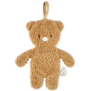 Nattou Cuddly Blanket Bear with Dummy Holder, 100% Polyester, Teddy, Brown Nattou Cuddly Blanket Bear with Dummy Holder, 100% Polyester, Teddy, Brown
