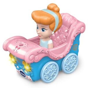 VTech Toot-Toot Drivers Cinderella's Enchanted Carriage, Official Disney Princess Pretend Play Vehicle with Lights, Phrases and Songs, Interactive Toddler Toy 12 Months, 2, 3, 4 Plus, English Version VTech Toot-Toot Drivers Cinderella's Enchanted Carriage, Official Disney Princess Pretend Play Vehicle with Lights, Phrases and Songs, Interactive Toddler Toy 12 Months, 2, 3, 4 Plus, English Version