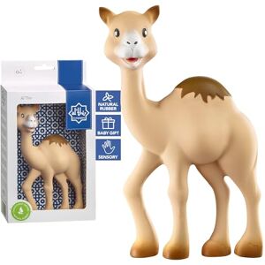 Sophie la girafe Al'Thir – Iconic 100% Natural Rubber Camel Teether – Multi-Sensory Toy for Babies – Gentle Squeaker, Easy Grip, Chemical-Free, Vegan & Non-Toxic, Beautiful Gift Packaging Sophie la girafe Al'Thir – Iconic 100% Natural Rubber Camel Teether – Multi-Sensory Toy for Babies – Gentle Squeaker, Easy Grip, Chemical-Free, Vegan & Non-Toxic, Beautiful Gift Packaging