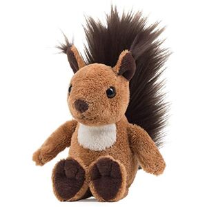 Schaffer Knuddel mich! 5690 Luzy Plush Squirrel, Brown/White, Size S 18 cm Schaffer Knuddel mich! 5690 Luzy Plush Squirrel, Brown/White, Size S 18 cm