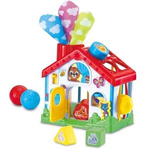 LeapFrog 4-in-1 Discovery House, Early Learning Toy for Preschoolers and Toddlers, Colours, Shapes, Sensory Exploration, Fine Motor Skills, For Ages 6, 12, 18 Months +, English Version LeapFrog 4-in-1 Discovery House, Early Learning Toy for Preschoolers and Toddlers, Colours, Shapes, Sensory Exploration, Fine Motor Skills, For Ages 6, 12, 18 Months +, English Version