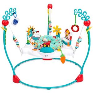 Baby Einstein Farm Explorers Jump & Learn Barnyard 2-in-1 Jumperoo with Interactive Toys, Music, Lights, & Sounds, Ages 6-12 Months Baby Einstein Farm Explorers Jump & Learn Barnyard 2-in-1 Jumperoo with Interactive Toys, Music, Lights, & Sounds, Ages 6-12 Months