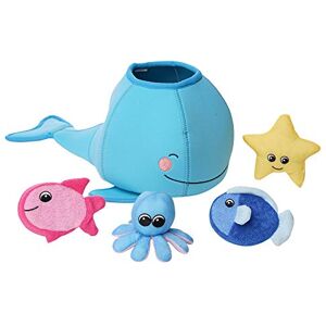 Manhattan Toy Neoprene Whale 5 Piece Floating Spill n Fill Bath Quick Dry Sponges and Squirt Toy Manhattan Toy Neoprene Whale 5 Piece Floating Spill n Fill Bath Quick Dry Sponges and Squirt Toy