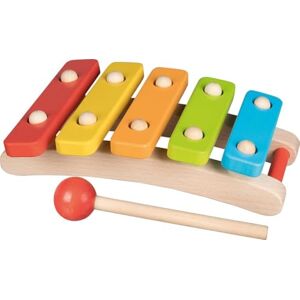 Goki Xylophone With 5 Tunes, Multi-Coloured Bars, Suitable for Children from 1 Year+, Wooden Musical Toy Instrument, Baby and Toddler Developmental Toy Goki Xylophone With 5 Tunes, Multi-Coloured Bars, Suitable for Children from 1 Year+, Wooden Musical Toy Instrument, Baby and Toddler Developmental Toy