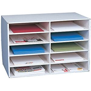 Liberty House Toys Literature Sorter Drawers Pack of 4, Corrugated Fibre Board, White, One Size Liberty House Toys Literature Sorter Drawers Pack of 4, Corrugated Fibre Board, White, One Size