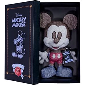 Simba Disney Denim Mickey Mouse Collector Plush Soft Toy In Gift Box, No 10 in This Collection of 12, Collect Them All, Suitable From 0+, Birthday, Christmas, Collector Treat Simba Disney Denim Mickey Mouse Collector Plush Soft Toy In Gift Box, No 10 in This Collection of 12, Collect Them All, Suitable From 0+, Birthday, Christmas, Collector Treat