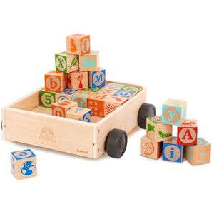 Battat – Wooden ABC Block Wagon – 26 Upper & Lower Case Alphabet & 4 Numbers Blocks (30 Pieces, 1-Inch+) – Stacking & Educational Toy for Toddlers 10+ Months Battat – Wooden ABC Block Wagon – 26 Upper & Lower Case Alphabet & 4 Numbers Blocks (30 Pieces, 1-Inch+) – Stacking & Educational Toy for Toddlers 10+ Months