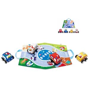 Hape Pull-Back Plush Car Set, Soft Material, Easy-to-Grip for Crawling & Scooting, 6M+ Hape Pull-Back Plush Car Set, Soft Material, Easy-to-Grip for Crawling & Scooting, 6M+