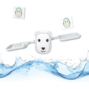 Matchstick Monkey , Bathtime Scale Balance Bath Toy, Antimicrobial Baby Bath Toy, Sensory Learning 1 Scale, 6 Weight Chips, 12 Months Old+, No Holes, No Mould, Polar Bear Matchstick Monkey , Bathtime Scale Balance Bath Toy, Antimicrobial Baby Bath Toy, Sensory Learning 1 Scale, 6 Weight Chips, 12 Months Old+, No Holes, No Mould, Polar Bear