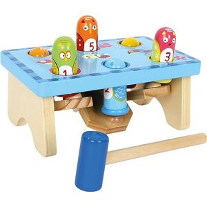 Small Foot 5807 hammer game "whack the bird" made of wood, colourful design with number game, incl. wooden hammer, from 18 months Small Foot 5807 hammer game "whack the bird" made of wood, colourful design with number game, incl. wooden hammer, from 18 months