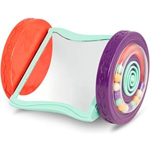 B. toys – Baby Toys Mirror with Rolling Sensory Wheels – Interactive Roly– Poly Mirror for Tummy Time & Crawling – Early Learning for Infant Development – 0+ Months B. toys – Baby Toys Mirror with Rolling Sensory Wheels – Interactive Roly– Poly Mirror for Tummy Time & Crawling – Early Learning for Infant Development – 0+ Months