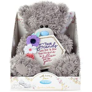Me To You Bear AP901106 Me to You Tatty Teddy 'True Friends Official Signature Collection, ONE Size, Grey Me To You Bear AP901106 Me to You Tatty Teddy 'True Friends Official Signature Collection, ONE Size, Grey