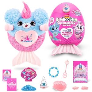 Rainbocorns Mermaidcorn Series 7 Sirena the Puppy Collectible Plush Mermaid Surprises, Cuddle Plush Stuffed Animal, Stickers (Puppy) Rainbocorns Mermaidcorn Series 7 Sirena the Puppy Collectible Plush Mermaid Surprises, Cuddle Plush Stuffed Animal, Stickers (Puppy)