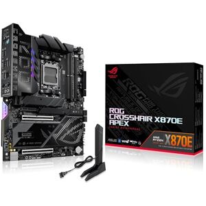 Asus ROG CROSSHAIR X870E APEX, AMD X870E, AM5, ATX, 2 DDR5, 2 USB4, Wi-Fi 7, 5G LAN, PD 60W, RGB, 5x M.2 Asus ROG CROSSHAIR X870E APEX, AMD X870E, AM5, ATX, 2 DDR5, 2 USB4, Wi-Fi 7, 5G LAN, PD 60W, RGB, 5x M.2