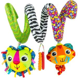 LAMAZE Activity Spiral Baby Pram Toy Soft Baby Sensory Toy Ideal for Prams and Pushchairs Suitable from 0 6 Months, Boys and Girls LAMAZE Activity Spiral Baby Pram Toy Soft Baby Sensory Toy Ideal for Prams and Pushchairs Suitable from 0 6 Months, Boys and Girls
