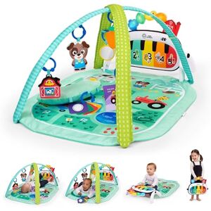 Baby Einstein Farm Explorers 4-in-1 Kickin’ Tunes Musical Meadow Music & Language Discovery Gym, Play Mat with Kick Piano, Ages 0 Months and Up Baby Einstein Farm Explorers 4-in-1 Kickin’ Tunes Musical Meadow Music & Language Discovery Gym, Play Mat with Kick Piano, Ages 0 Months and Up