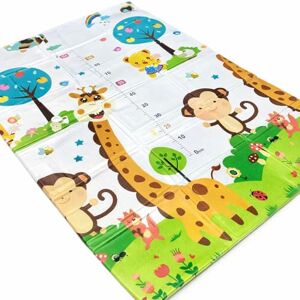 1ABOVE Foldable Baby Playmat 180x130cm Waterproof Reversible Large Playmat Thick Padded XPE Baby Crawl Mat Ideal for Bedroom, Nursery & Playroom 1ABOVE Foldable Baby Playmat 180x130cm Waterproof Reversible Large Playmat Thick Padded XPE Baby Crawl Mat Ideal for Bedroom, Nursery & Playroom