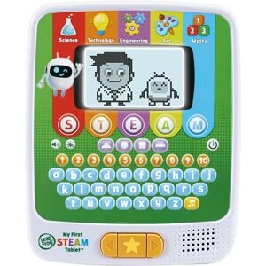 LeapFrog My First STEAM Tablet, Learning Tablet for Kids, Educational Toy, Scientific Exploration with Shapes, Numbers, Animals, Problem-Solving, Toy Tablet for Ages 2, 3, 4 Years, English Version LeapFrog My First STEAM Tablet, Learning Tablet for Kids, Educational Toy, Scientific Exploration with Shapes, Numbers, Animals, Problem-Solving, Toy Tablet for Ages 2, 3, 4 Years, English Version