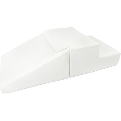 Velinda Mini Slide Set Large Building Blocks Foam Building Blocks Soft Stones Crawling Landscape (Colour: White) Velinda Mini Slide Set Large Building Blocks Foam Building Blocks Soft Stones Crawling Landscape (Colour: White)