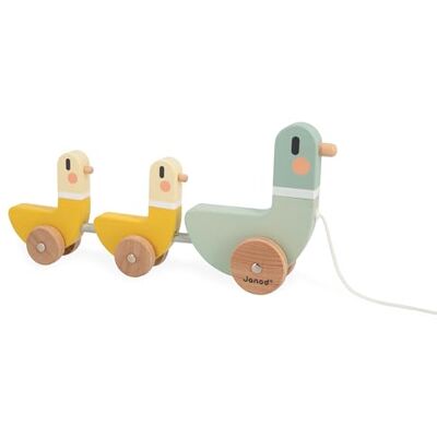 Janod Sweet Cocoon 3 Pull-Along Ducks Early-Learning Toy Develops Motor Skills FSC Wooden Toy Coated In Water-based Paint 12 Months +, J04051 Janod Sweet Cocoon 3 Pull-Along Ducks Early-Learning Toy Develops Motor Skills FSC Wooden Toy Coated In Water-based Paint 12 Months +, J04051
