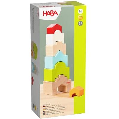 HABA Stapelturm Haus Auf Haus - Stapelspiel HABA Stapelturm Haus Auf Haus - Stapelspiel