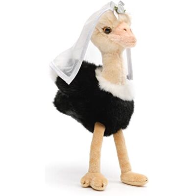 Uni-Toys Bouquet with bridal veil 28 cm (height) plush bird, bridal bouquet plush toy, cuddly toy Uni-Toys Bouquet with bridal veil 28 cm (height) plush bird, bridal bouquet plush toy, cuddly toy