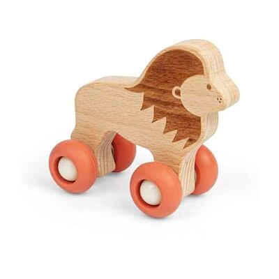 Bigjigs Toys Jungle Animal on Wheels (Lion) Mini Wooden Push Along Animal Animals, Pocket Money Gifts For Kids, Party Bag Fillers, Baby & Toddler Toy, Age 12 + Month Olds Bigjigs Toys Jungle Animal on Wheels (Lion) Mini Wooden Push Along Animal Animals, Pocket Money Gifts For Kids, Party Bag Fillers, Baby & Toddler Toy, Age 12 + Month Olds