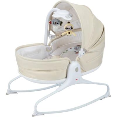 Tiny Love Cozy Tiny Rocker, Baby Rocker from Birth, 3 Modes for Bonding and Play, Musical Toy with Lights, Soothing Vibrations, Adjustable Canopy and Machine Washable Mattress, Boho Chic Tiny Love Cozy Tiny Rocker, Baby Rocker from Birth, 3 Modes for Bonding and Play, Musical Toy with Lights, Soothing Vibrations, Adjustable Canopy and Machine Washable Mattress, Boho Chic