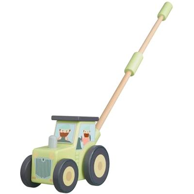 ORANGE TREE Tractor Toy Push Along Toy Push and Pull Along Toys for 1 Year Olds, Toddler Wooden Toys, Perfect 1st Birthday Gifts for Boy, Girl Early Development & Activity Toys by Toys ORANGE TREE Tractor Toy Push Along Toy Push and Pull Along Toys for 1 Year Olds, Toddler Wooden Toys, Perfect 1st Birthday Gifts for Boy, Girl Early Development & Activity Toys by Toys