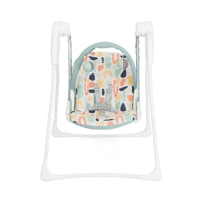 Graco Baby Delight Swing with 2 swing speeds, compact fold and lightweight at only 4.67kg, for play or relaxing. Suitable from birth to approx. 6 months (0-9kg), Playtime fashion Graco Baby Delight Swing with 2 swing speeds, compact fold and lightweight at only 4.67kg, for play or relaxing. Suitable from birth to approx. 6 months (0-9kg), Playtime fashion