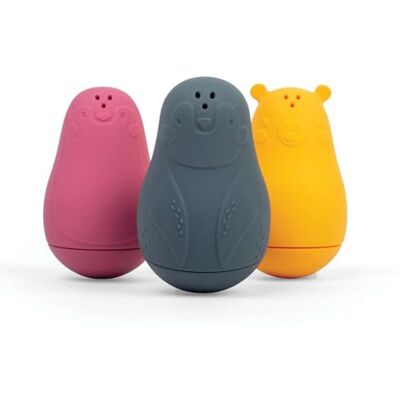 Bigjigs Toys Bath Buddies, 3 Piece Silicone Squirty Bath Animal Toys Bigjigs Toys Bath Buddies, 3 Piece Silicone Squirty Bath Animal Toys