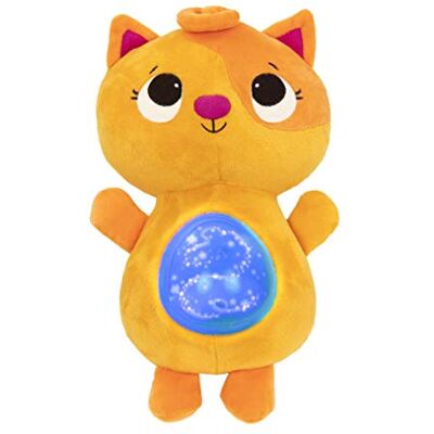 B. toys – Twinkle Tummies – Baby Soothing Plush Cat – Musical Stuffed Animal Toy – Lights & Sounds – for Babies & Toddlers – Glowing Tummy & 6 Lullabies – 6+ Months B. toys – Twinkle Tummies – Baby Soothing Plush Cat – Musical Stuffed Animal Toy – Lights & Sounds – for Babies & Toddlers – Glowing Tummy & 6 Lullabies – 6+ Months