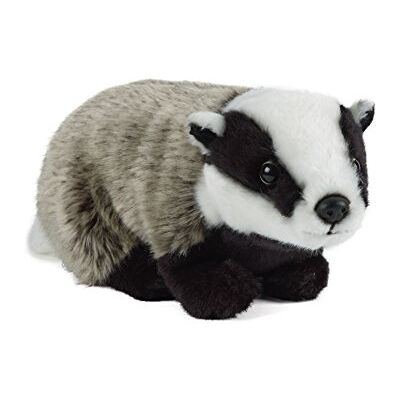 Living Nature Badger Soft Toy – Realistic Fluffy Animal Plush Teddy, Cuddly Stuffed Animal Gift for Kids & Babies, 27 cm Living Nature Badger Soft Toy – Realistic Fluffy Animal Plush Teddy, Cuddly Stuffed Animal Gift for Kids & Babies, 27 cm