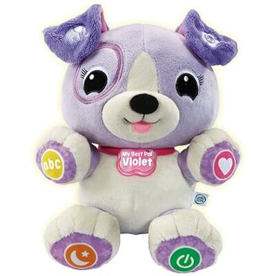 LeapFrog My Best Pal Violet, Interactive Learning Toy with 35 Songs & Melodies, Personalisation Option & 8 Fun Activities, Imaginative Play, Suitable for Ages 6, 9, 12 Months+, English Version LeapFrog My Best Pal Violet, Interactive Learning Toy with 35 Songs & Melodies, Personalisation Option & 8 Fun Activities, Imaginative Play, Suitable for Ages 6, 9, 12 Months+, English Version