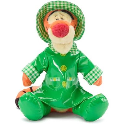Disney Official Tigger in Rainwear Plush – Winnie the Pooh – 8" Collectible Soft Toy with Jacket, Hat and Boots Disney Official Tigger in Rainwear Plush – Winnie the Pooh – 8" Collectible Soft Toy with Jacket, Hat and Boots