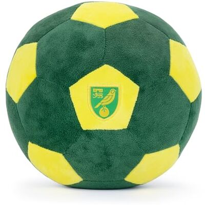The Gift Scholars Norwich FC Officially Licensed Plush Football 22 cm Soft Toy Pillow Fluffy Stuffed Footy Ball Ideal for Kids and Adults Perfect Sports Gift for Canaries The Gift Scholars Norwich FC Officially Licensed Plush Football 22 cm Soft Toy Pillow Fluffy Stuffed Footy Ball Ideal for Kids and Adults Perfect Sports Gift for Canaries