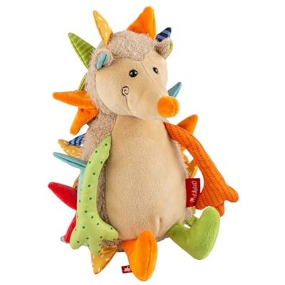 Sigikid 42838 Soft Toy Hedgehog Patchwork Sweety Cuddly Toy for Playing and Cuddling Soft Material Mix for Babies and Children, Boys and Girls from 0 Months to 8 Years Multicoloured/Hedgehog 23 cm Sigikid 42838 Soft Toy Hedgehog Patchwork Sweety Cuddly Toy for Playing and Cuddling Soft Material Mix for Babies and Children, Boys and Girls from 0 Months to 8 Years Multicoloured/Hedgehog 23 cm