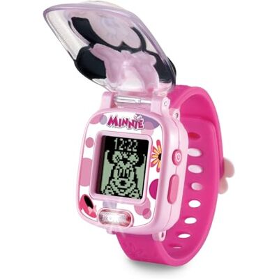 VTech Minnie's Educational Watch Kids Watch with Digital Display, Stopwatch, Alarm Clock and Educational Games For Children Aged 3-6 Years VTech Minnie's Educational Watch Kids Watch with Digital Display, Stopwatch, Alarm Clock and Educational Games For Children Aged 3-6 Years