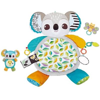 VTech Baby Koala Cuddles Play Mat, Soft Play Mat for Sensory Play, 5 Accessories including Teether and Rattle, Sound Effects and Fun Phrases, Toy for Babies 0, 3, 6, 12 Months Plus, English Version VTech Baby Koala Cuddles Play Mat, Soft Play Mat for Sensory Play, 5 Accessories including Teether and Rattle, Sound Effects and Fun Phrases, Toy for Babies 0, 3, 6, 12 Months Plus, English Version