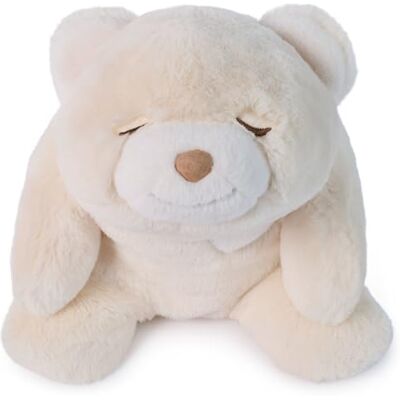 GUND Baby Snuffles Soother, Premium Teddy Bear Sensory Toy and Sleep Aid for Babies, Stuffed Animal for Ages 0 and Up, White, 9” GUND Baby Snuffles Soother, Premium Teddy Bear Sensory Toy and Sleep Aid for Babies, Stuffed Animal for Ages 0 and Up, White, 9”