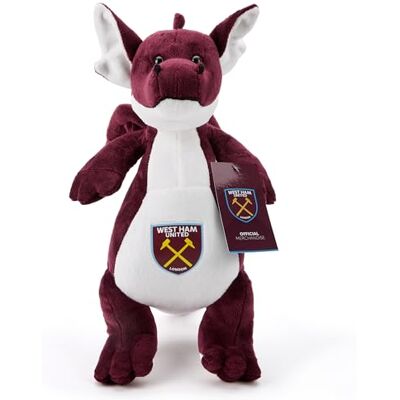 West Ham United FC Plush Dragon - Plush Toy West Ham United FC Plush Dragon - Plush Toy