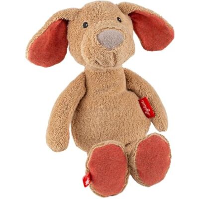 Sigikid Dog Soft Toy, Natural Friends, Cotton Mascot with Kapok Filling, Gift for Babies and Children from Birth Sigikid Dog Soft Toy, Natural Friends, Cotton Mascot with Kapok Filling, Gift for Babies and Children from Birth