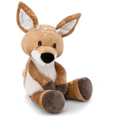 Nici Cuddly Toy, René Roebuck, 50 cm, Brown, Soft Plush Toy, Cute Stuffed Toy for Cuddling and Playing, Great Gift Idea for Children and Adults 62274 Nici Cuddly Toy, René Roebuck, 50 cm, Brown, Soft Plush Toy, Cute Stuffed Toy for Cuddling and Playing, Great Gift Idea for Children and Adults 62274