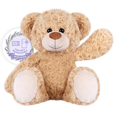 SuzziPals Teddy Bear Stuffed Animals, Microwavable Stuffed Animal Heating Pads for Heat Therapy, Stress Relief Toy for Anxiety, Cuddle, Companion, Bear Plush Gifts for Girls Boys Adults SuzziPals Teddy Bear Stuffed Animals, Microwavable Stuffed Animal Heating Pads for Heat Therapy, Stress Relief Toy for Anxiety, Cuddle, Companion, Bear Plush Gifts for Girls Boys Adults