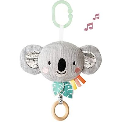 Taf Toys Kimmy the Koala Musical Toy. Plush Baby Sensory Take Along Toy. Plays Soothing Lullaby to Help Baby Sleep. Attaches to Cot Pram or Car Seat. Suitable for Newborn Boys & Girls 0 month + Taf Toys Kimmy the Koala Musical Toy. Plush Baby Sensory Take Along Toy. Plays Soothing Lullaby to Help Baby Sleep. Attaches to Cot Pram or Car Seat. Suitable for Newborn Boys & Girls 0 month +